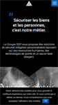 Mobile Screenshot of groupesgp.fr